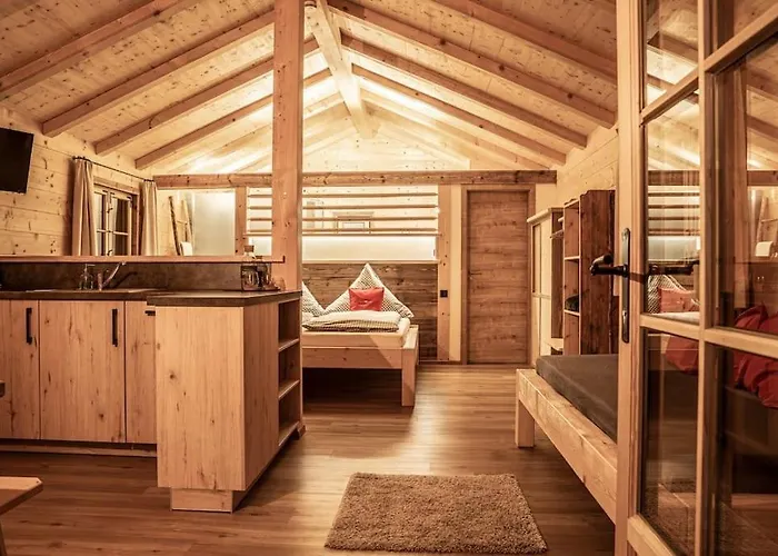 Lenggrieser Bergcamping - Almchalet Panoramahuette 아파트 렌그레스