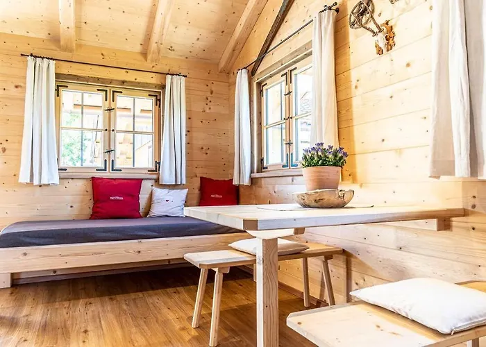 아파트 Lenggrieser Bergcamping - Almchalet Panoramahuette
