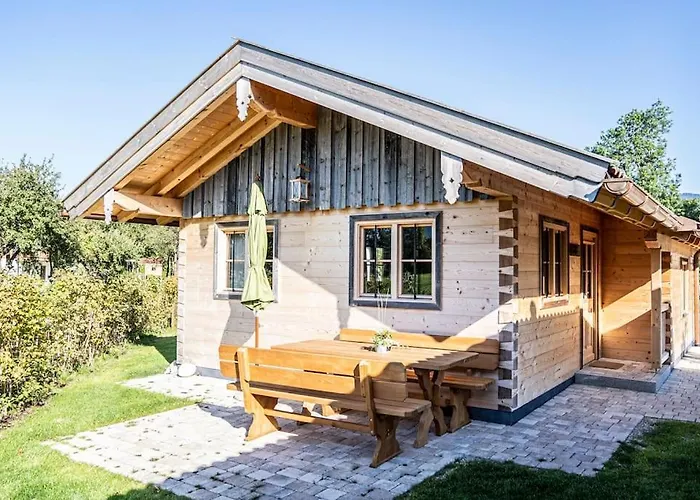 아파트 Lenggrieser Bergcamping - Almchalet Panoramahuette *